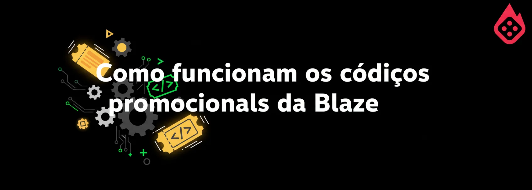 Como funcionam os códigos promocionais da Blaze