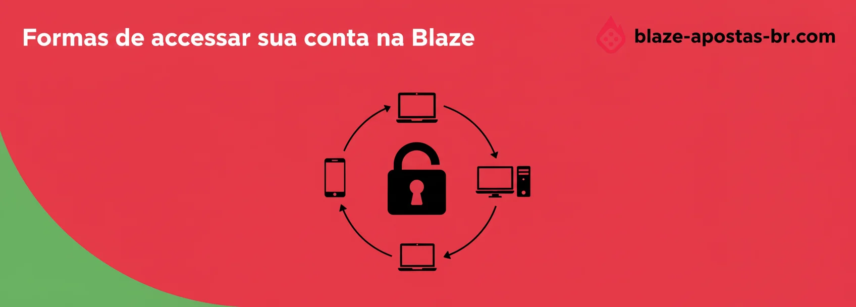 Formas de acessar sua conta na Blaze