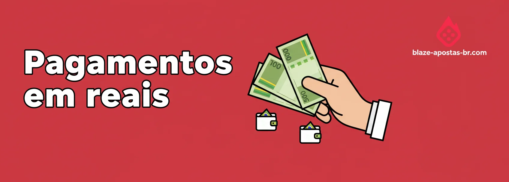 Pagamentos em reais